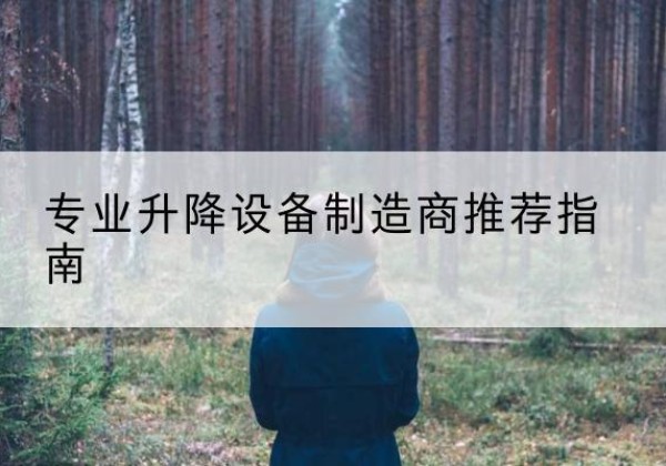 罗山电动剪叉升降平台厂家-专业升降设备制造商推荐指南